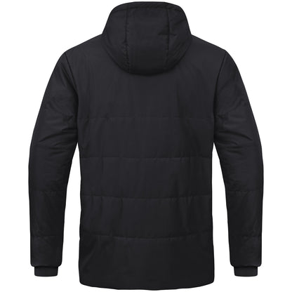 JAKO Coachjacke Team mit Kapuze (schwarz)
