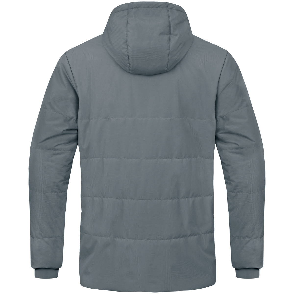 JAKO Coachjacke Team mit Kapuze (steingrau)