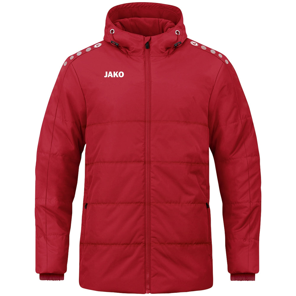 JAKO Coachjacke One mit Kapuze (rot)