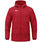 JAKO Coachjacke One mit Kapuze (rot)
