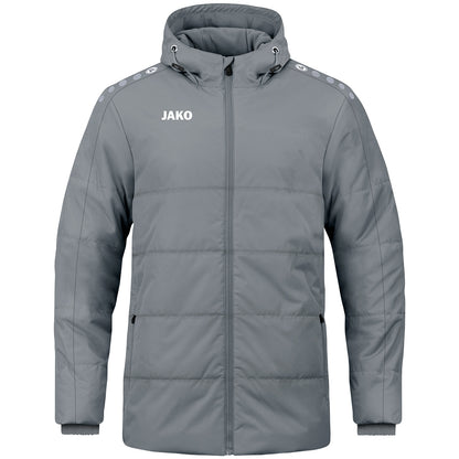 JAKO Coachjacke One mit Kapuze (grau)
