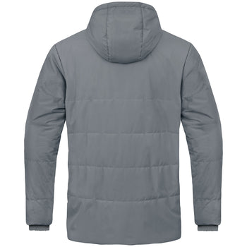 JAKO Coachjacke One mit Kapuze (grau)