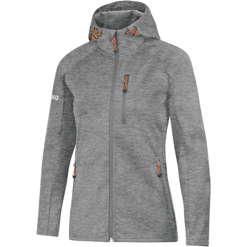 JAKO Softshelljacke Light Damen (grau meliert)