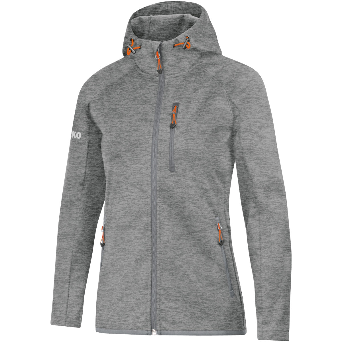 JAKO Softshelljacke Light Damen (grau meliert)