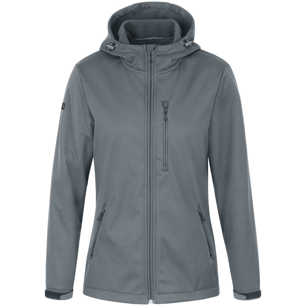 JAKO Softshelljacke Premium Damen (steingrau)