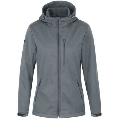 JAKO Softshelljacke Premium Damen (steingrau)