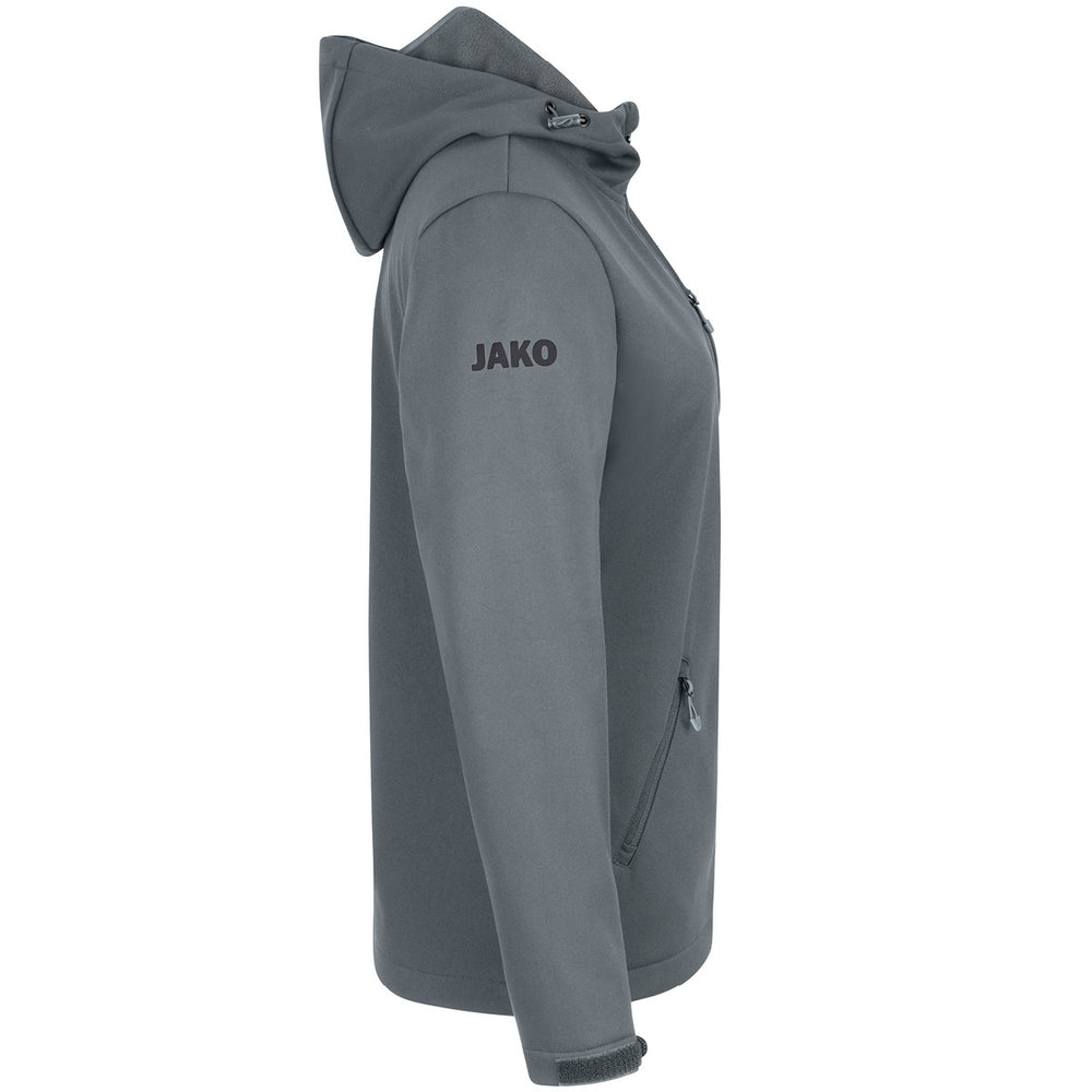 JAKO Softshelljacke Premium Damen (steingrau)