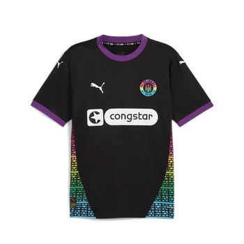 Puma Trikot FC St. Pauli 3 Herren Schwarz