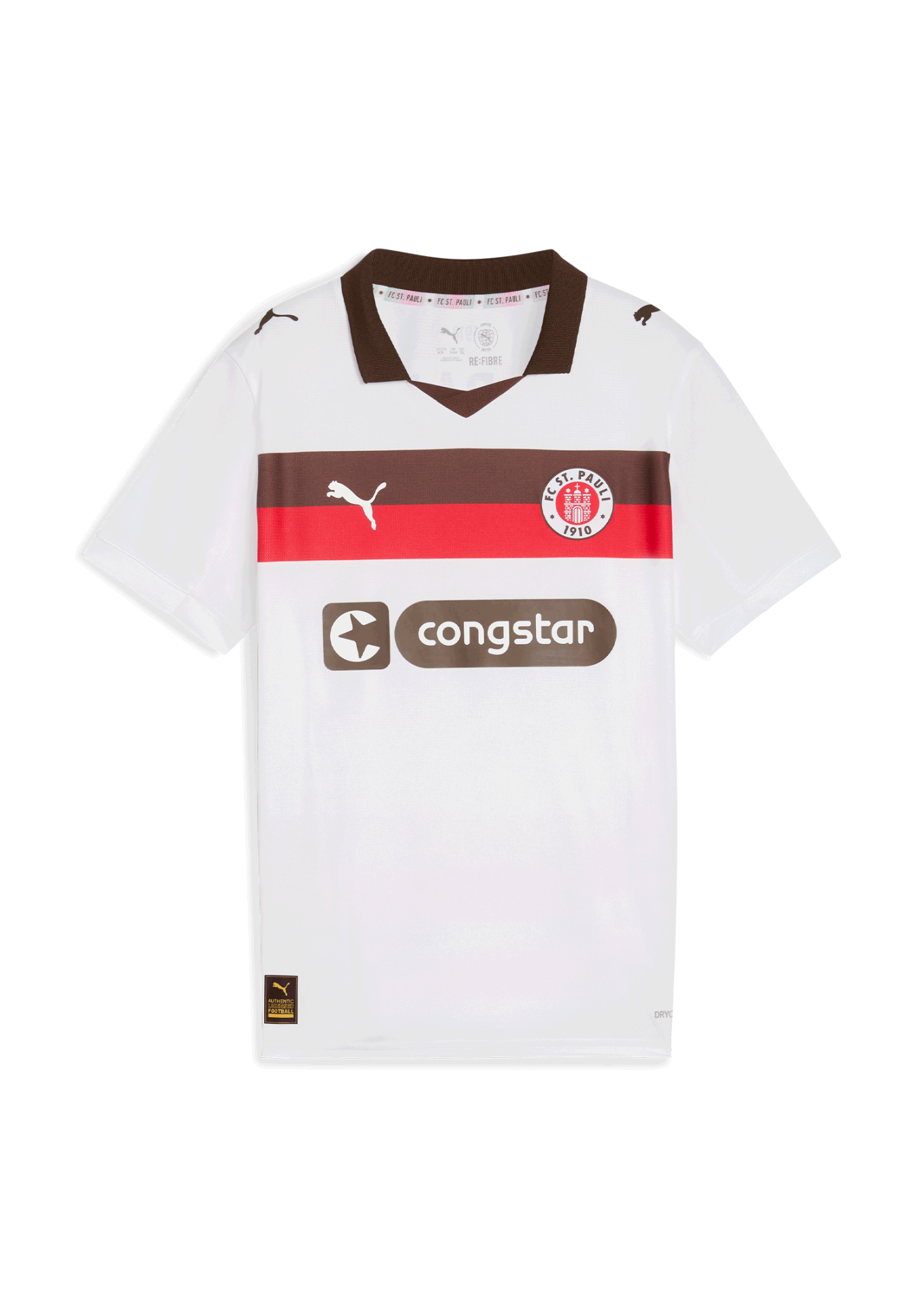 Puma Trikot FC St. Pauli Kinder Weiß