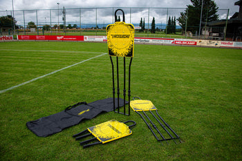 Powershot Freistoßmauer "Extra Strong"  3er Set Trainingsdummy - Zusammenklappbar