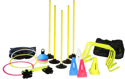 Powershot Agility-Trainingsset "Profi" 101-teiliges multifunktionales