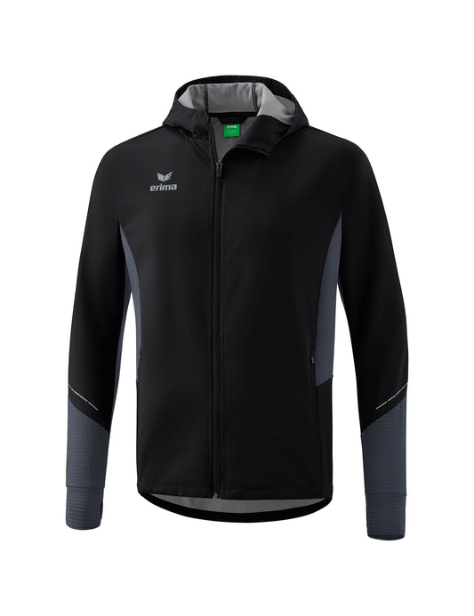 ERIMA RACING Runningjacke Kinder Schwarz