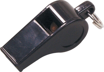 SELECT Schiedsrichterpfeife Plastik Unisex Schwarz