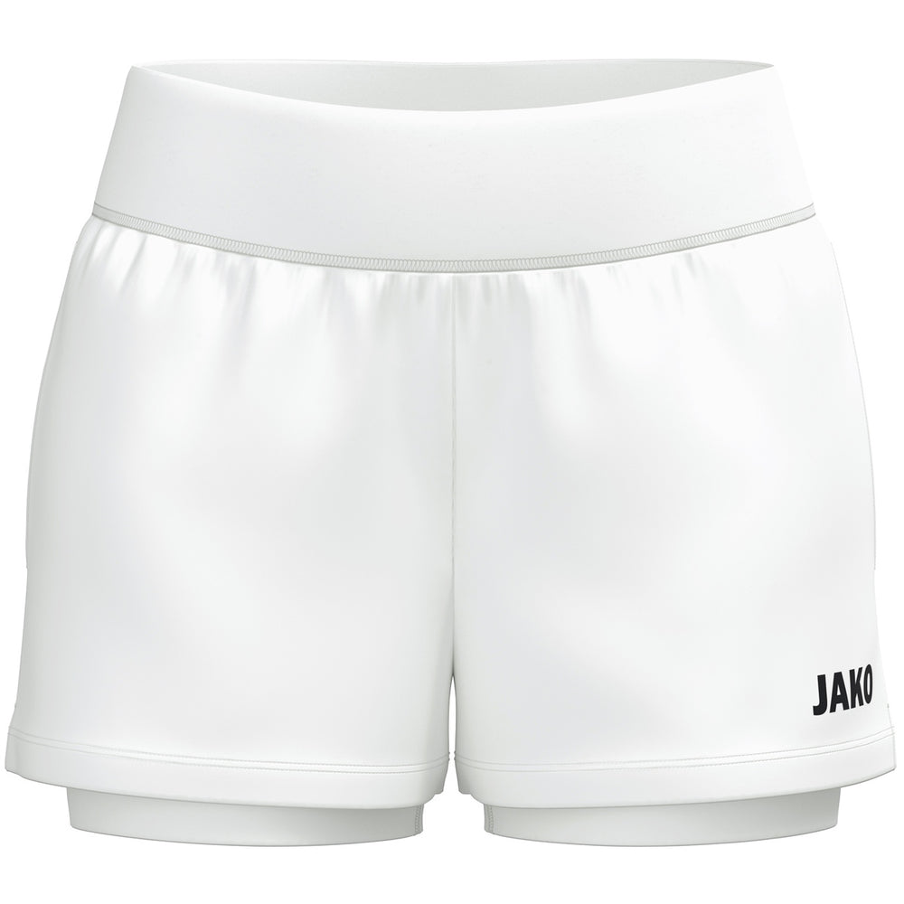 JAKO 2-in-1 Short One Damen (weiß)