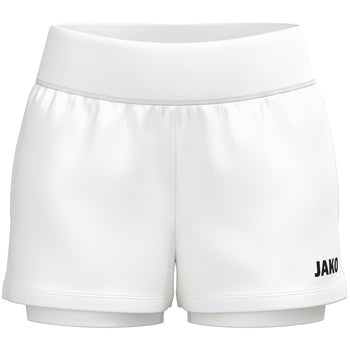 JAKO 2-in-1 Short One Damen (weiß)