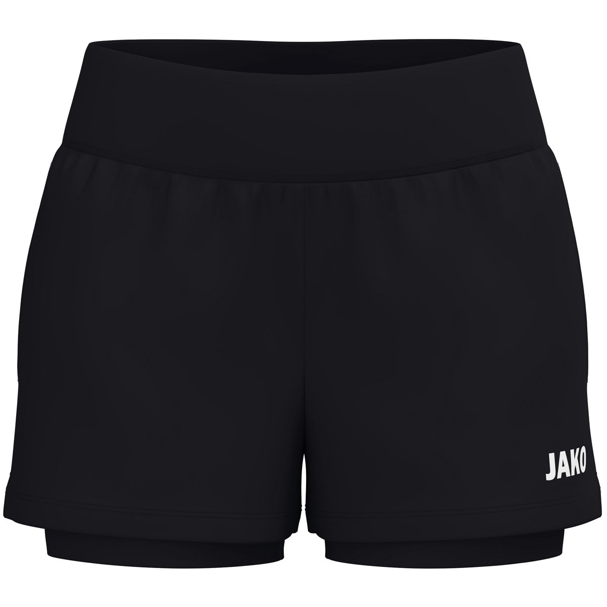 JAKO 2-in-1 Short One Damen (schwarz)