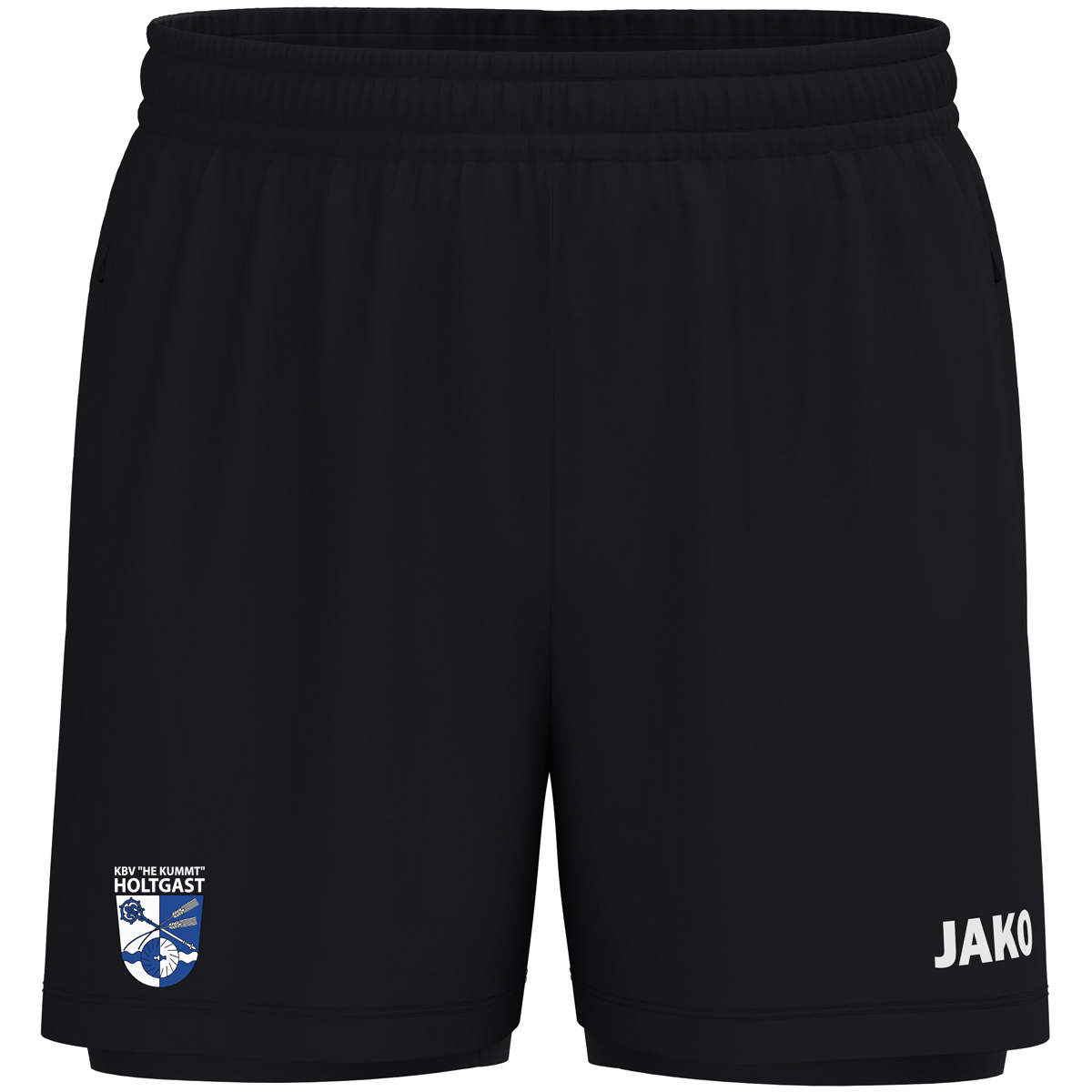 KBV Holtgast 2 in 1 Short  Herren Schwarz