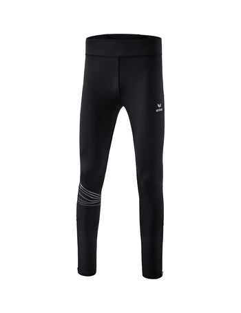 ERIMA RACING Lauftight lang Kinder Schwarz