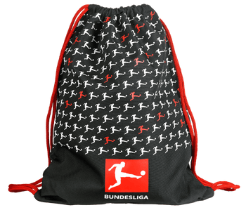 DERBYSTAR Bundesliga Sportbeutel v25 (schwarz/rot/weiss)