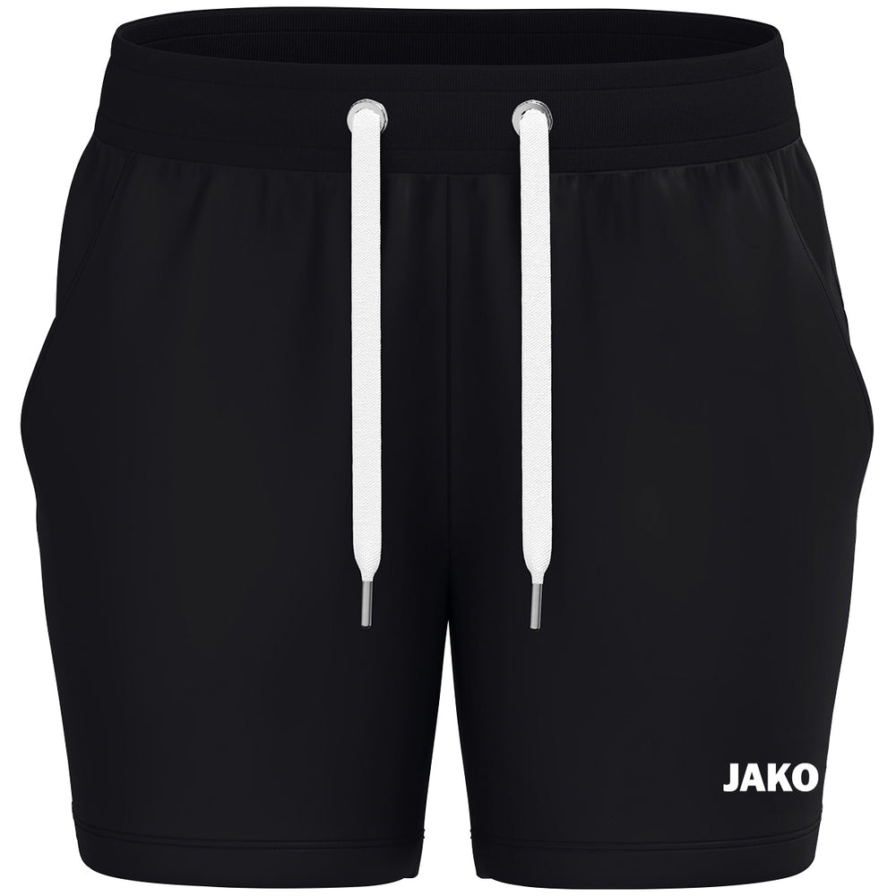 JAKO Joggingshort One Cotton Damen (schwarz)