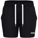 JAKO Joggingshort One Cotton Damen (schwarz)