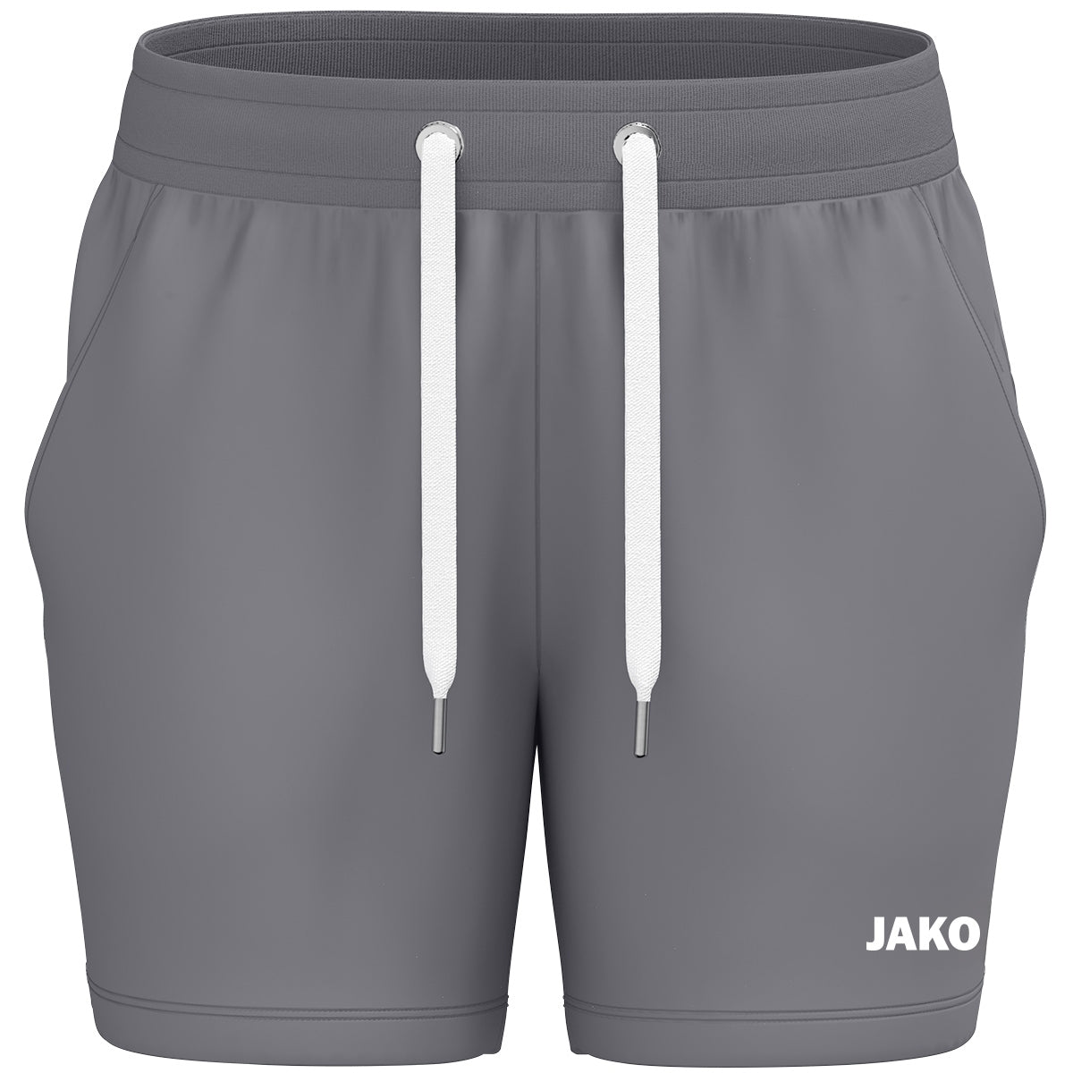 JAKO Joggingshort One Cotton Damen (grau)