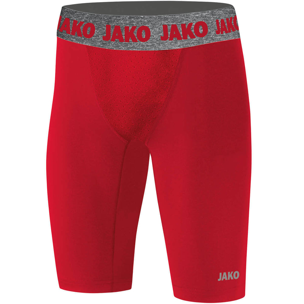JAKO Short Tight Compression 2.0 Unisex Rot