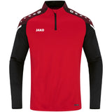 JAKO Ziptop Performance Kinder Rot