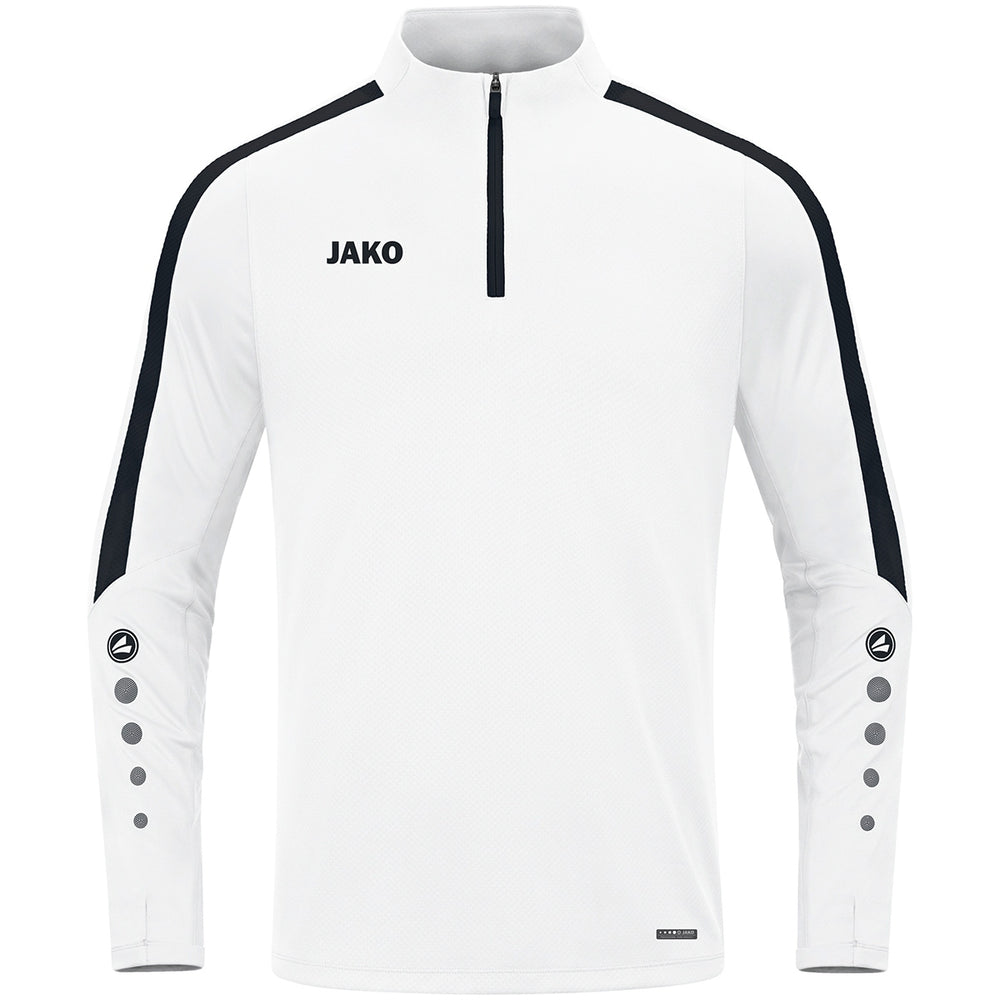 JAKO Ziptop Power Unisex Weiß