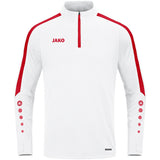 JAKO Ziptop Power Unisex Weiß