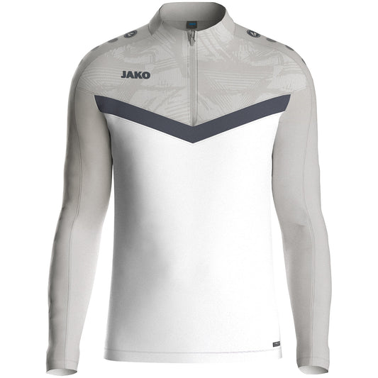 JAKO Ziptop Iconic (weiß/soft grey/anthra light)