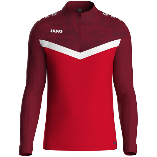 JAKO Ziptop Iconic (rot/weinrot)