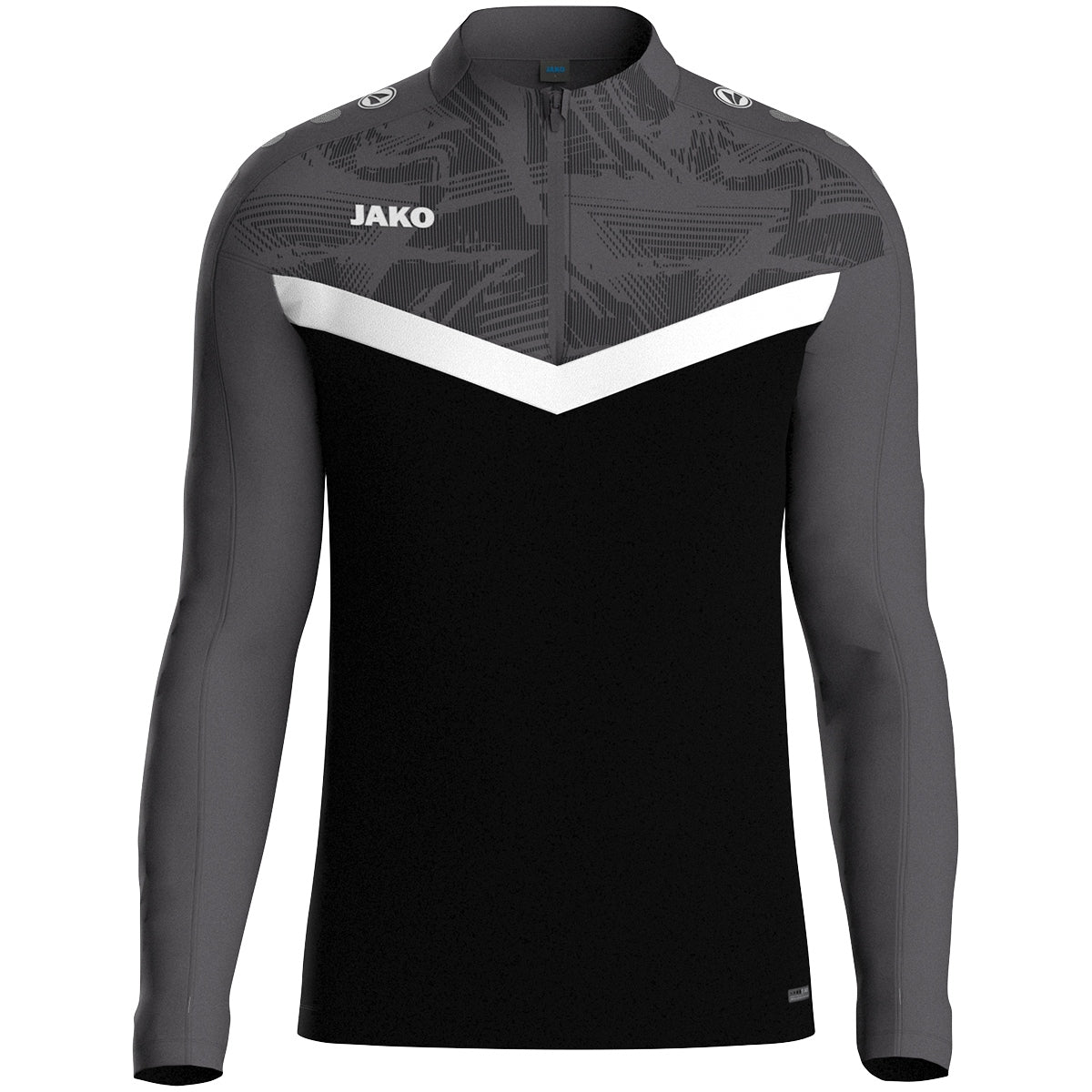 JAKO Ziptop Iconic Kinder Schwarz