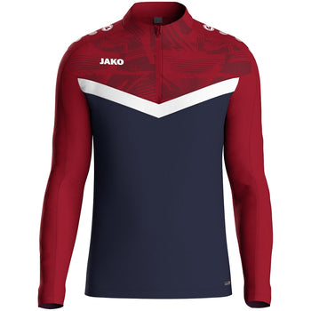 JAKO Ziptop Iconic (marine/chili rot)
