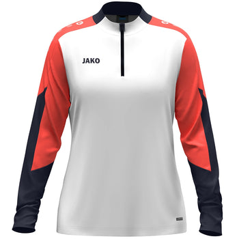 JAKO Ziptop Dynamic Damen Weiß