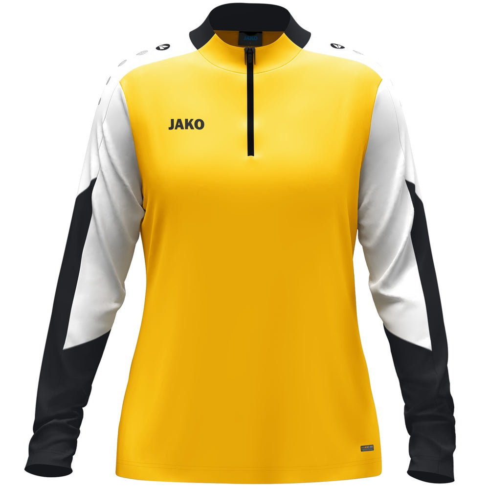 JAKO Ziptop Dynamic Damen (gelb/weiß/schwarz)