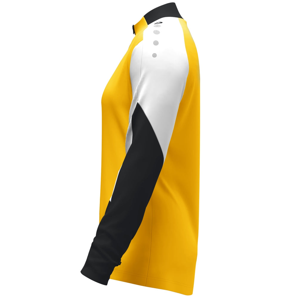 JAKO Ziptop Dynamic Damen (gelb/weiß/schwarz)