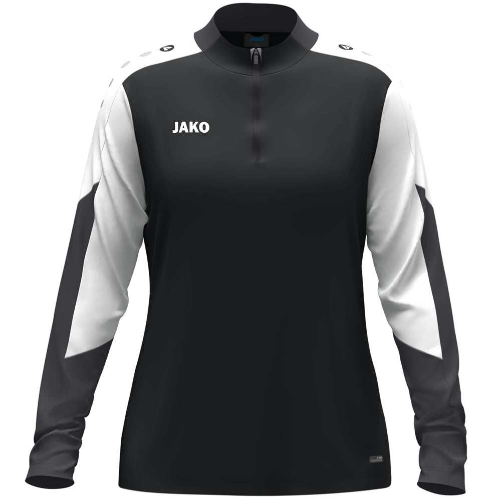 JAKO Ziptop Dynamic Damen (schwarz/weiß/anthrazit)