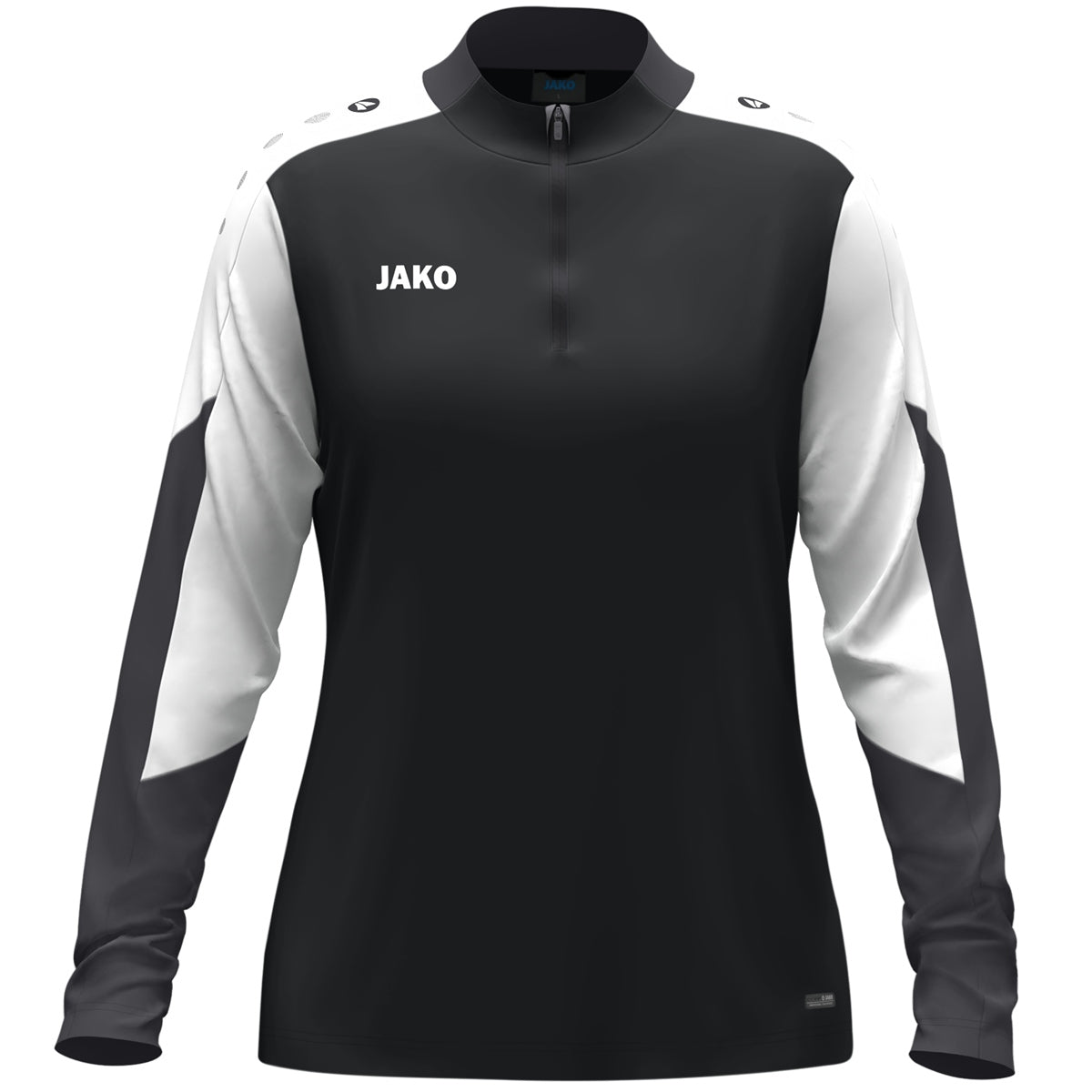 JAKO Ziptop Dynamic Damen (schwarz/weiß/anthrazit)