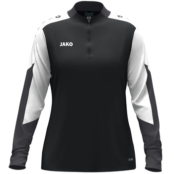 JAKO Ziptop Dynamic Damen (schwarz/weiß/anthrazit)
