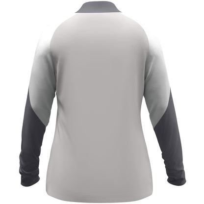 JAKO Ziptop Dynamic Damen (hellgrau/weiß/grau)