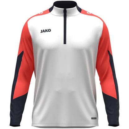 JAKO Ziptop Dynamic (weiß/coral/marine)