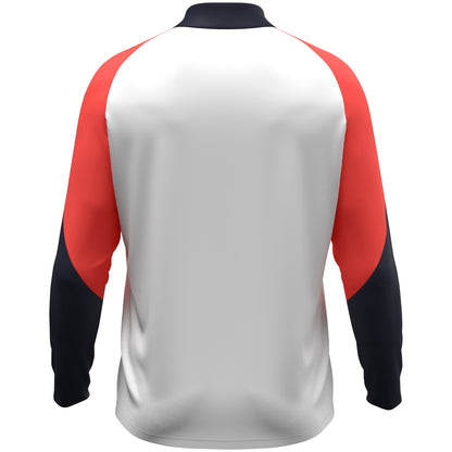 JAKO Ziptop Dynamic (weiß/coral/marine)