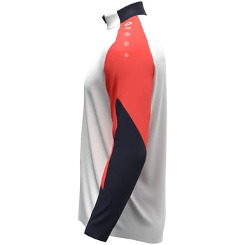 JAKO Ziptop Dynamic (weiß/coral/marine)