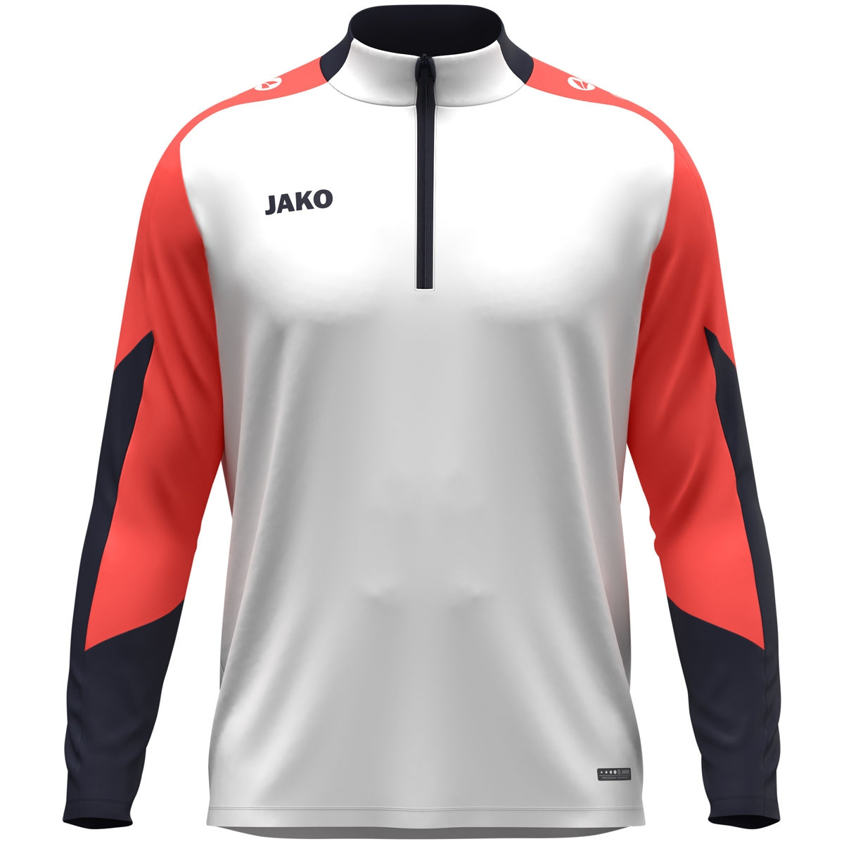 JAKO Ziptop Dynamic Unisex Weiß