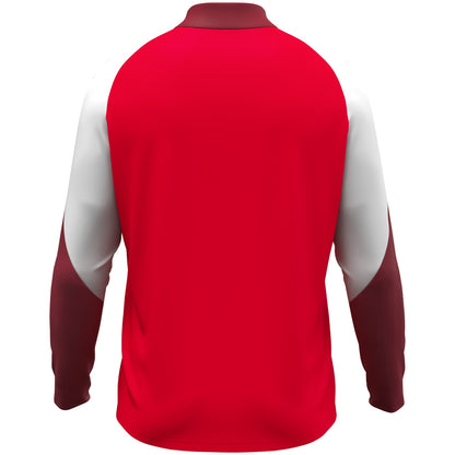 JAKO Ziptop Dynamic (rot/weiß/dunkelrot)