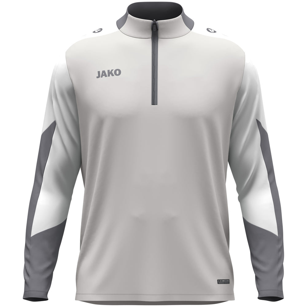 JAKO Ziptop Dynamic (hellgrau/weiß/grau)