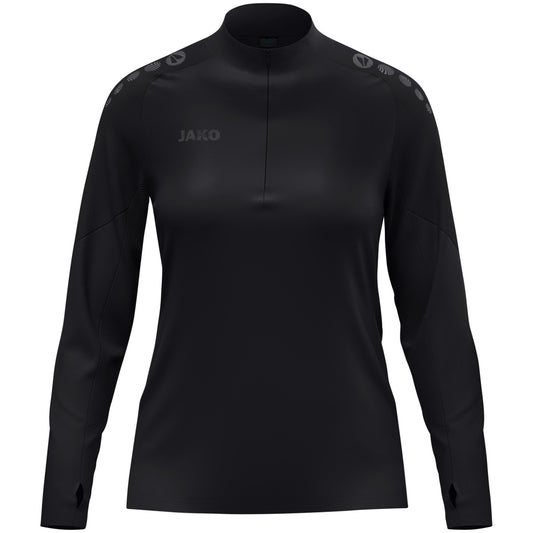 JAKO Ziptop Light Flow Damen (schwarz)