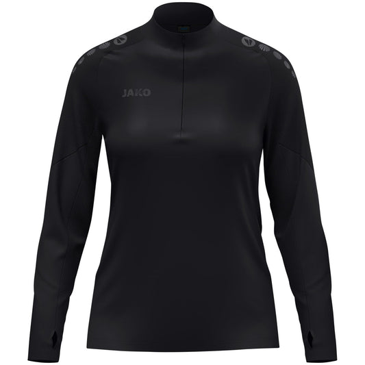 JAKO Ziptop Light Flow Damen Schwarz