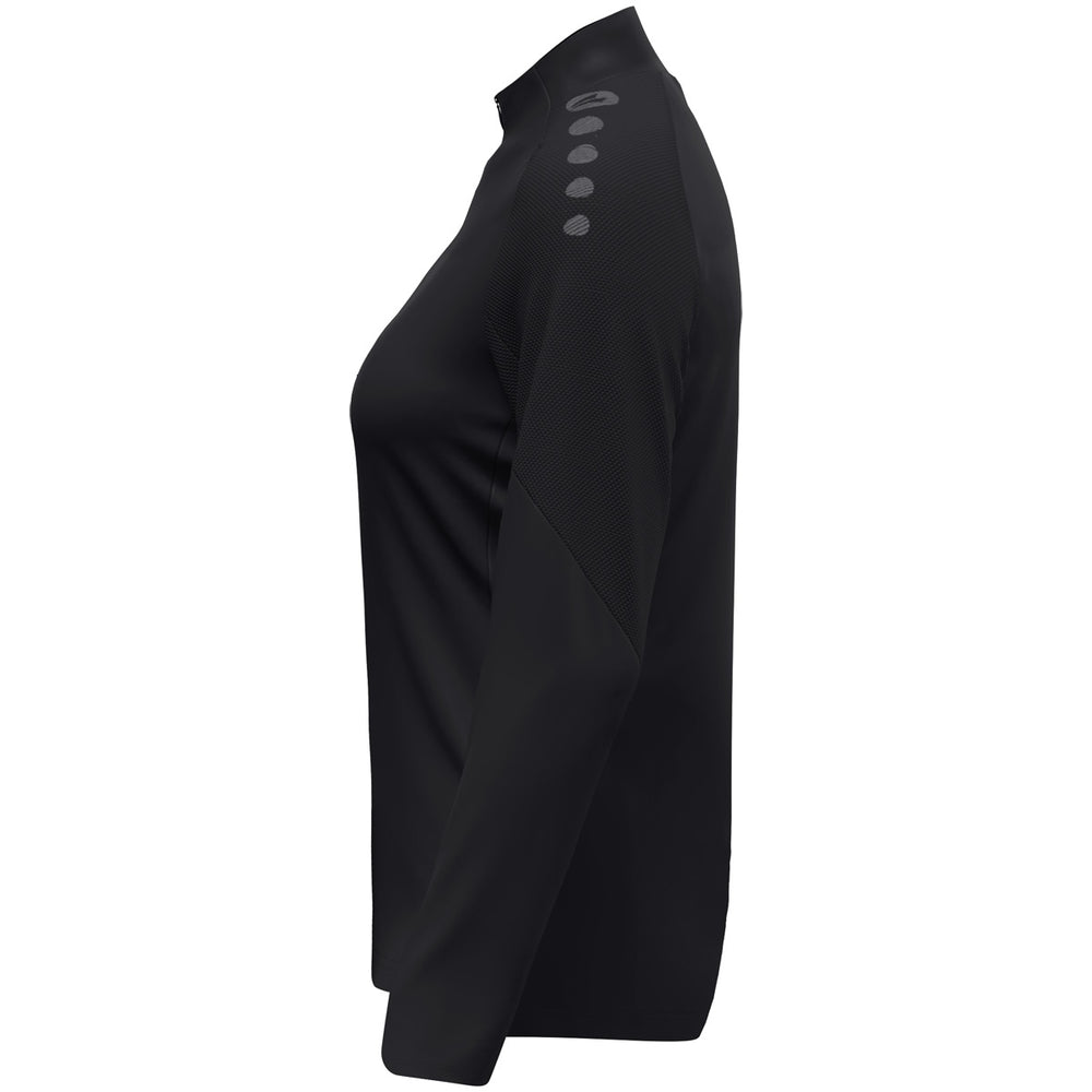 JAKO Ziptop Light Flow Damen (schwarz)